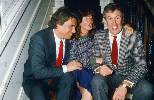 Bernard Tapie, Marie-France Brière, Stéphane Collaro, 1986