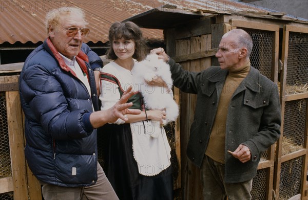 Georges Wilson, Macha Méril, Jacques Dufilho, 1982