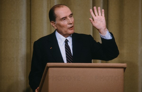 François Mitterrand, 1984