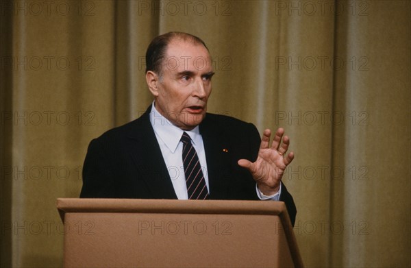 François Mitterrand, 1984