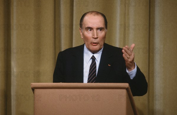 François Mitterrand, 1984
