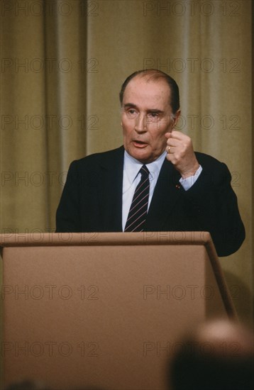 François Mitterrand, 1984