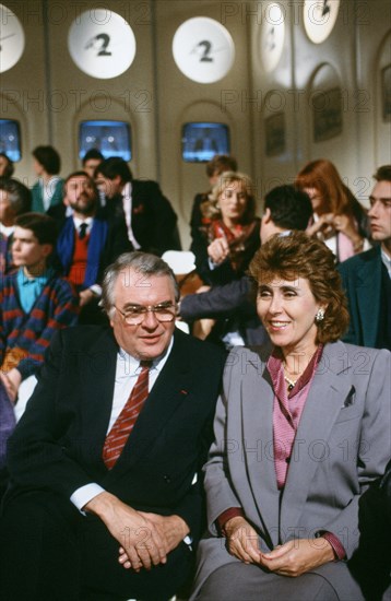 Pierre Mauroy and Edith Cresson, 1986