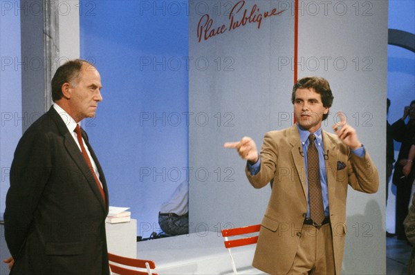 'Place Publique' TV show, 1989