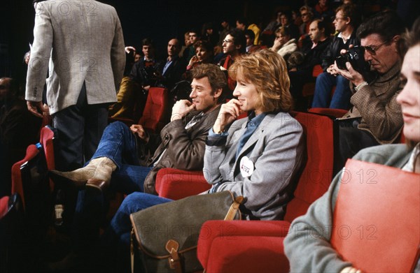 Nathalie Baye, Johnny Hallyday, 1986