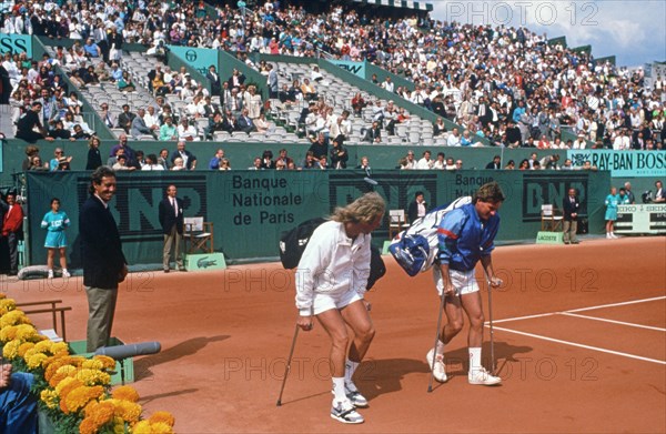 Vitas Gerulaitis, Jimmy Connors, 1989