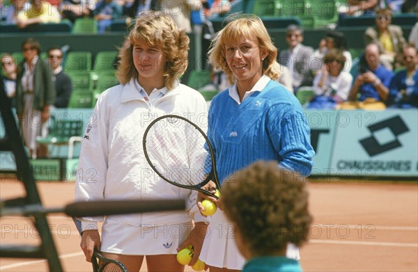 Martina Navratilova, Steffi Graf, 1987