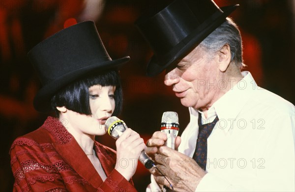 Patricia Kaas, Yves Montand, 1989