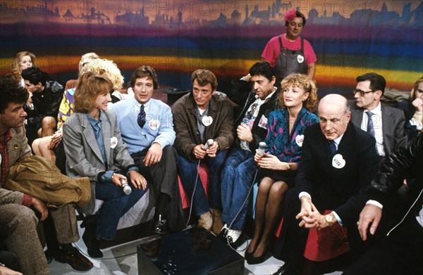 TV show for the Restos du Coeur, 1986