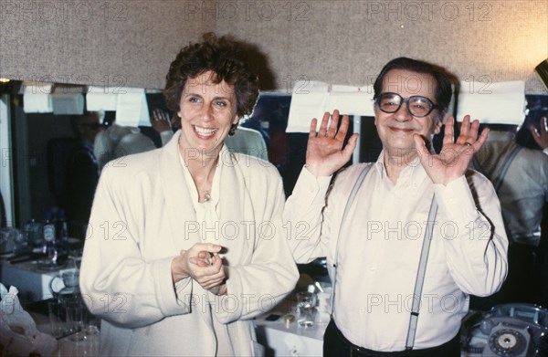 Georgina Dufoix, Serge Reggiani
