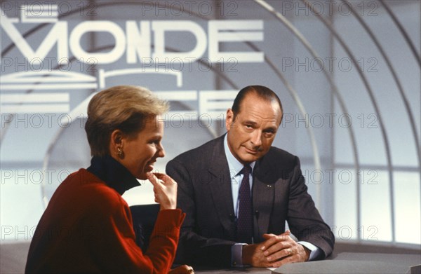 Christine Ockrent, Jacques Chirac, 1988