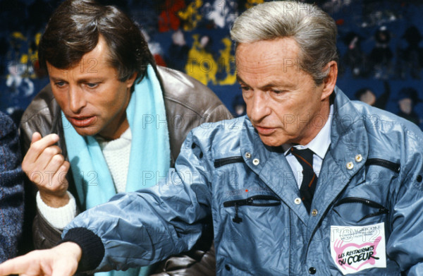 Emission pour les Restos du Coeur, 1986
