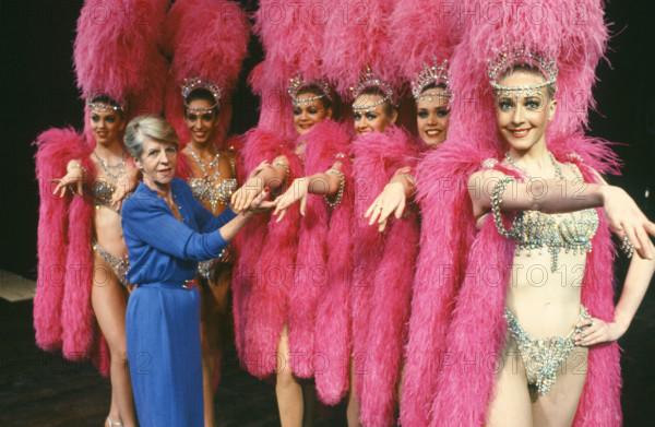 Margaret Kelly et les Bluebell Girls