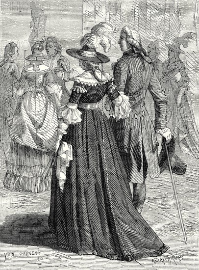 Le Chapeau-paratonnerre des dames de Paris, en 1778