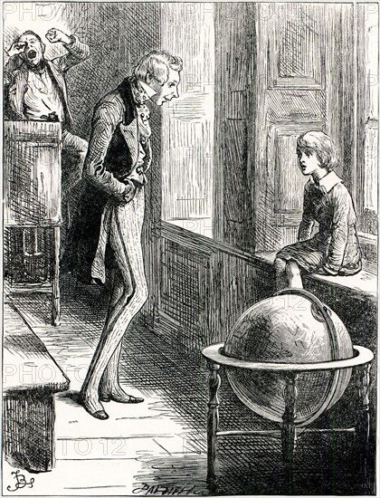 Charles Dickens, Dombey and Son. YOUR FATHER'S REGULARLY RICH, AIN'T HE ?' INQUIRED MR. TOOTS. YES, SIR," SAID PAUL. " HE'S DOMBEY AND SON."
