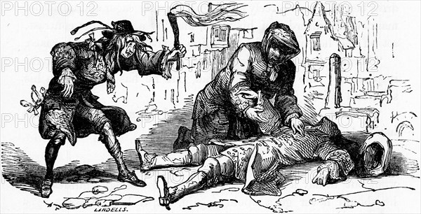 Charles Dickens, Barnaby Rudge, 1841, illustration, 19th century