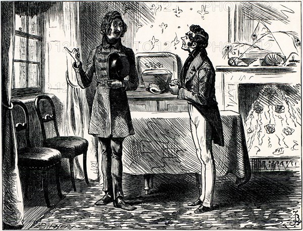 Charles Dickens, Sketches by Boz, WHEN HE FIRST CAME TO LOOK AT THE LODGINGS, HE INQUIRED MOST PARTICULARLY WHETHER he was sure to be able to get a seat in the parish Church