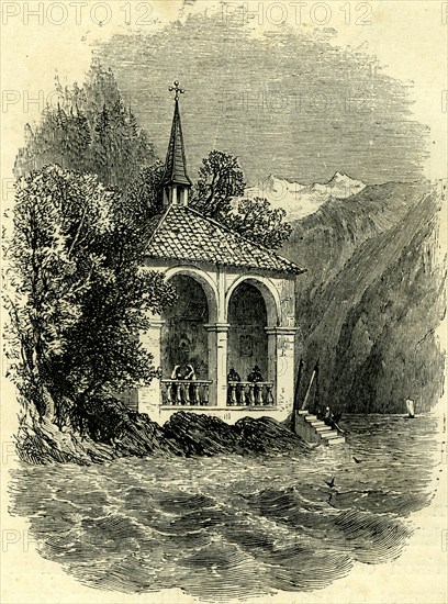 TELLS  CHAPEL, LAKE OF LUCERNE, Switzerland