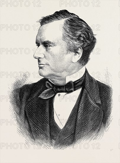 SIR J. CORDY BURROWS, LATE MAYOR OF BRIGHTON, 1873