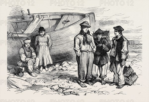 BOYS OF THE CLADDAGH, GALWAY, 1873