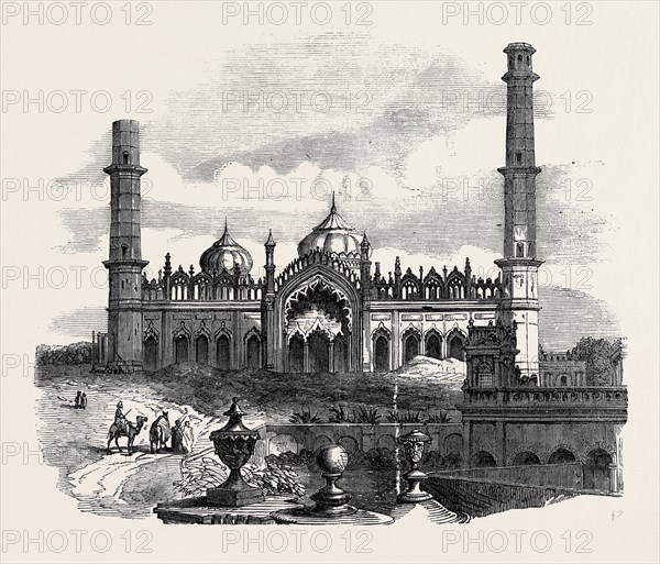 PART OF THE IMAUM BALA, LUCKNOW.