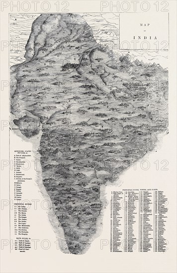 MAP OF INDIA