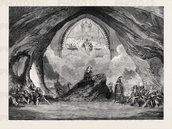 THE LAST SCENE FROM THE NEW OPERA OF "SATANELLA," AT COVENT GARDEN THEATRE