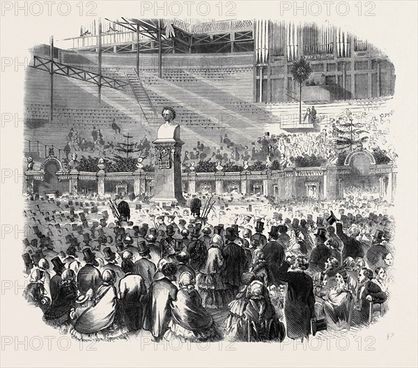 FESTIVAL AT THE CRYSTAL PALACE, SYDENHAM, THE BURNS CENTENARY