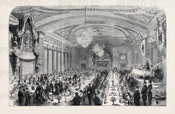 THE BURNS BANQUET AT MONTREAL