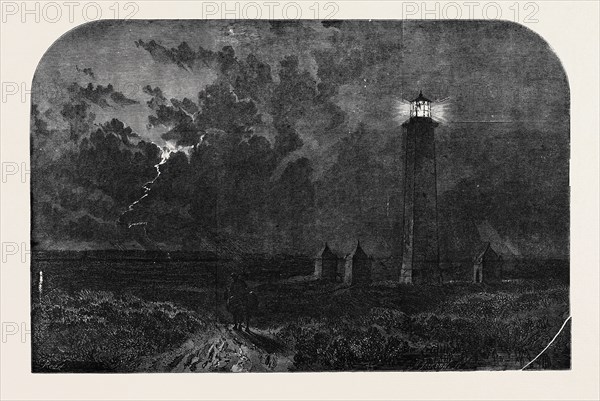 DASHWOOD'S LIGHTHOUSE, LINCOLN HEATH, IN THE LAST CENTURY