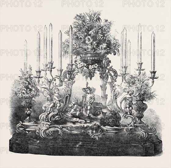 CENTRE PIECE, BY MOREL, NEW BOND STREET, THE GREAT EXHIBITION