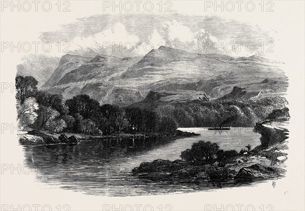 PRINCE ARTHUR'S VISIT TO IRELAND: THE WINDINGS OF LOUGH ERNE, COUNTY FERMANAGH, 1869