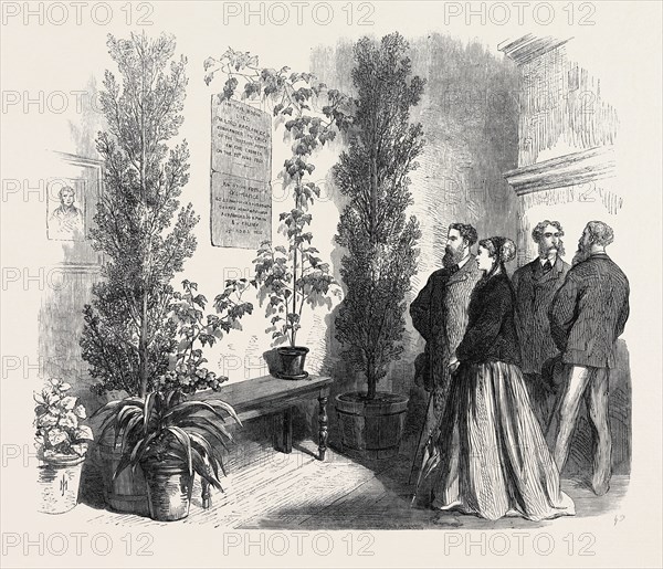 THE CRIMEA REVISITED: THE ROOM IN WHICH LORD RAGLAN DIED AT THE HEADQUARTERS' RESIDENCE, NEAR SEBASTOPOL, 1869