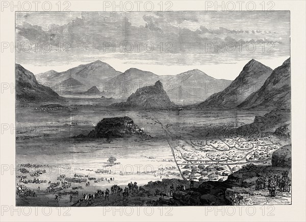 SECOKUNI'S TOWN, IN THE TRANSVAAL, FROM THE HEIGHTS OCCUPIED BY THE 94TH REGIMENT, NOVEMBER 28, 1879