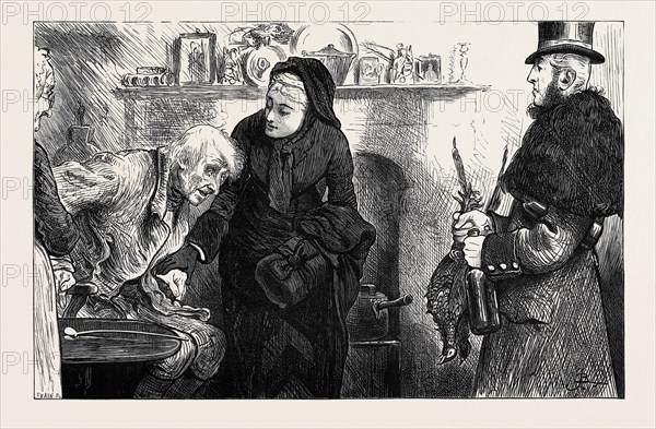 "My Lady's pheasants and port wine mostly went in that way, as they had done in the late Lord's time. It was he who had first taught her how sublime a thing is charity.", 1880