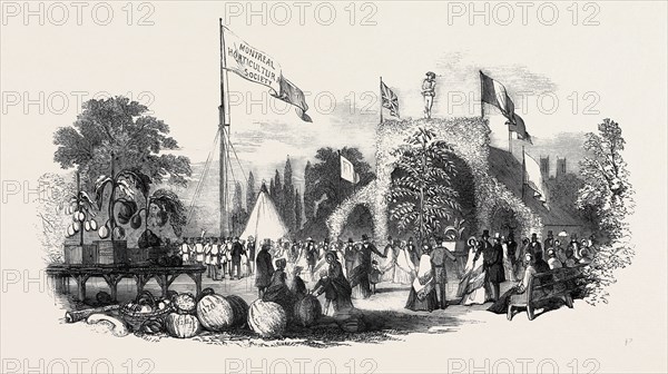 EXHIBTION OF THE HORTICULTURAL SOCIETY, AT MONTREAL, 1852