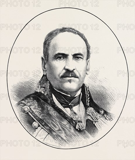 THE LATE MARSHAL ESPARTERO, DUKE OF VITTORIA, FORMERLY REGENT OF SPAIN, 1879