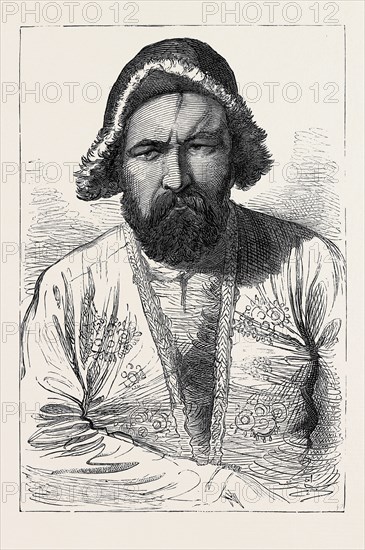 THE AFGHAN WAR: AFGHAN HILL TRIBES: WULLIE MOHAMMED, A DAHZUNGI HAZARA, 1879