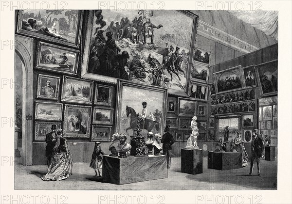 EXHIBITION OF FINE ARTS IN THE AUSTRIAN SECTION OF THE PARIS INTERNATIONAL EXHIBITION, FRANCE, 1867