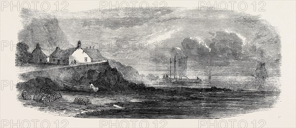 THE SHELLFISH SUPPLIES: SHELLFISH CATCHERS' COTTAGE AT CANTY BAY, 1862