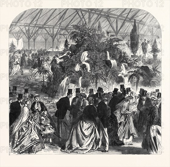 THE INTERNATIONAL HORTICULTURAL AND BOTANICAL EXHIBITION AT SOUTH KENSINGTON, LONDON, UK, 1866