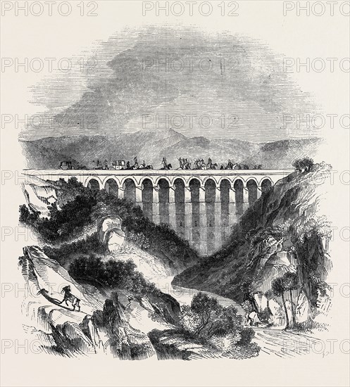 CROSSING HANNIBAL'S BRIDGE.