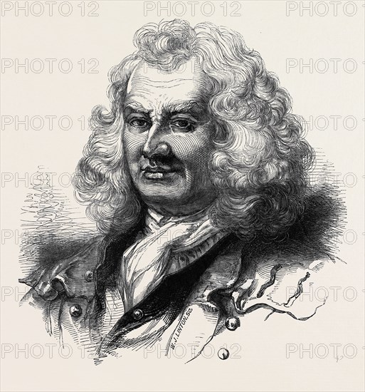 PORTRAIT OF CAPTAIN CORAM, FROM HOGARTH'S PICTURE.