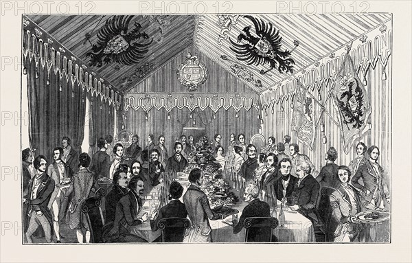 BANQUET IN THE IMPERIAL PAVILION