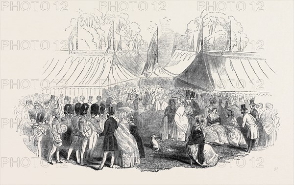 THE FANCY BAZAAR, AT THE ROYAL HOSPITAL, CHELSEA.