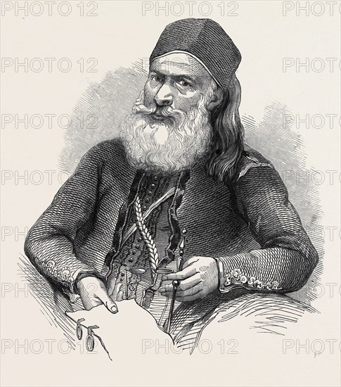 PORTRAIT OF THE LATE PACHA OF EGYPT