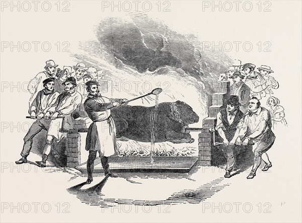 ROASTING THE OX, AT BUCKINGHAM