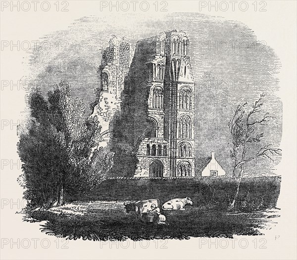 RUINS OF THE AUGUSTINE MONASTERY, CANTERBURY