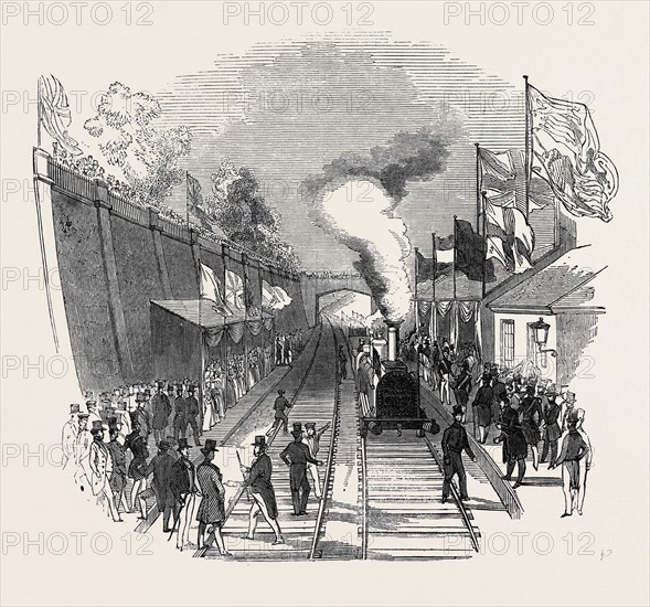 HER MAJESTY'S RETURN, THE WEEDON STATION