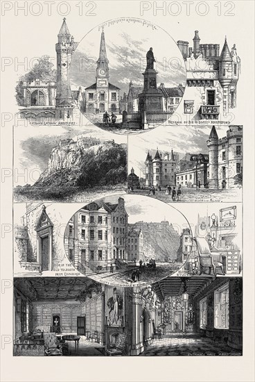PLACES ASSOCIATED WITH SCOTT'S LIFE AND WORKS, 1871